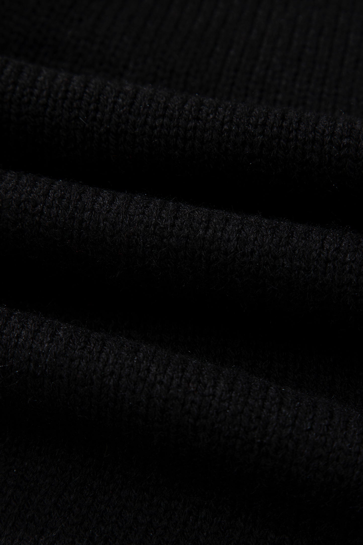 Black Festive Bow Backless Bubble Sleeve Sweater